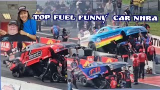 Top fuel Funny Car NHRA Gatornational Gainesville 2024Dragracing20 [upl. by Uund153]