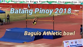 Batang Pinoy High Jump Finals in Baguio 2018 [upl. by Gatias]