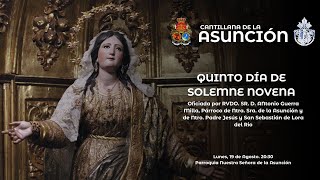 Quinto día de Solemne Novena en honor a la Asunción Gloriosa  19 de Agosto de 2024 [upl. by Eadahs]