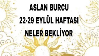 ASLAN BURCU 🔔✨️ 2229 EYLÜL HAFTASI NELER BEKLİYOR TAROT AÇILIM tarot Zodiacastrolojitarot [upl. by Gerladina468]