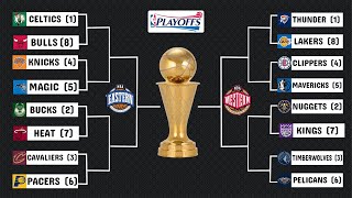 2024 NBA Playoff Week 24 Bracket Picks amp Predictions [upl. by Sclar556]