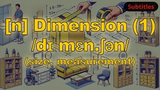 n Dimension meaning size measurement with 5 examples [upl. by Awjan]