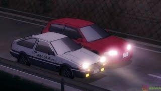 Initial D Ae86 vs EG6 [upl. by Chaney]