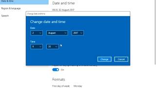 How to Change Time Zone in Windows 10 [upl. by Eiten]