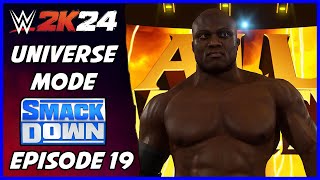 WWE 2K24  Universe Mode  Smackdown Episode 19 [upl. by Aleafar]