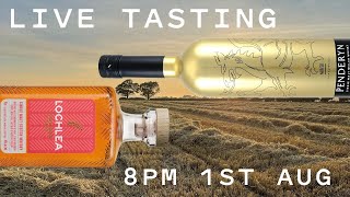 Live Tasting July 24  Lochlea amp Penderyn [upl. by Ayerdna]