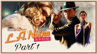 LA Noire  Full Gameplay Walkthrough Part 1 1 [upl. by Gaile]