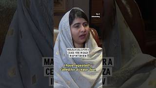 Malala Yousafzai calls for a ceasefire in Gaza [upl. by Donoho855]