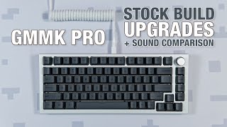 GMMK Pro Unboxing Stock Build Upgrades  Sound Comparison [upl. by Lowney]