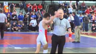 Catholic Memorial Varsity Wrestling New Englands 2014 [upl. by Aihtnic]