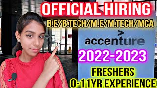 Accenture OFFICIAL HIRING 20222023📍 Multiple roles‼️ Accenture Interview Process  Tamil  2024 [upl. by Tiraj]