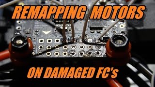 Remap Motors In Betaflight damaged pins fix [upl. by Lrub]