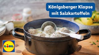 Königsberger Klopse einfach  schnell amp einfach  Lidl Kochen [upl. by Ayanet]