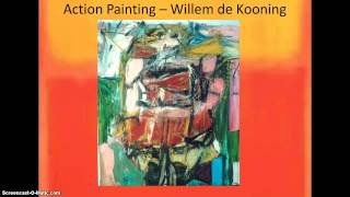 Kunstgeschiedenis abstract expressionisme deel 1 [upl. by Fitton50]