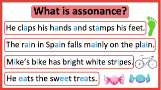 What is assonance 🤔  Assonance in English  Learn with examples [upl. by Drisko]