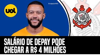 MEMPHIS DEPAY SALÁRIO DO HOLANDÊS NO CORINTHIANS PODE CHEGAR A R 4 MILHÕES [upl. by Ellered843]