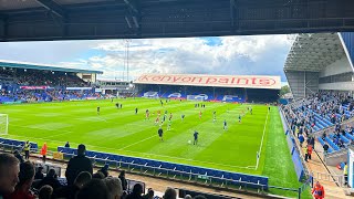 Oldham V Aldershot at boundary park [upl. by Eatnad48]