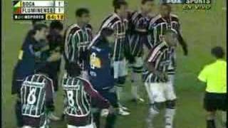 BOCA ARG 2 VS FLUMINENSE BRA 2 [upl. by Korrie]