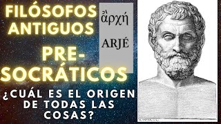 ¿Quiénes eran y qué decían Tales Anaxímenes y Anaximandro sobre el origen de todoPresocráticos [upl. by Inhsor]