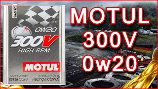 REVIEW Aceite Sintético Motul 300v 0w20 High RPM [upl. by Ansel825]