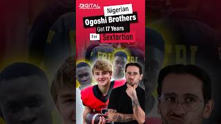 Nigerian Ogoshi Brothers Get 17 Years for Sextortion shorts sextortion scammer onlinethreats [upl. by Imogene]