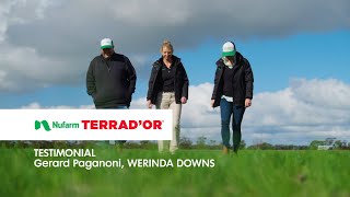 Learn why Nufarm Terrador is the no1 spike in the seeding program on Werinda Downs [upl. by Anirres897]