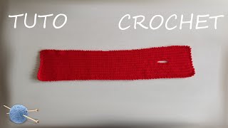 TUTO CROCHET Comment faire une écharpe [upl. by Burrows86]