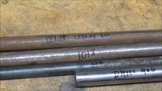 SHOP TIPS 175 Machinability of Steel part 1 tubalcain [upl. by Alyt]