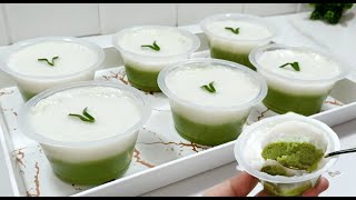 Resep KUE LUMPUR SURGA PANDAN super lembut [upl. by Etterb727]