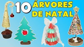 10 árvores de Natal feitas de Papel DIY  Polly Peçanha [upl. by Angelo]