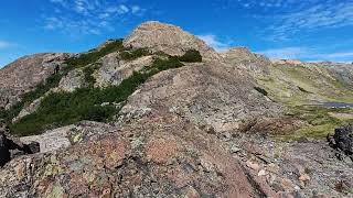 Esto es justo arriba del Refugio Cerro Lindo verano 2024 Laguna patagonia argentina hiking ASMR [upl. by Kahcztiy]