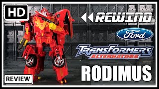 REWIND REVIEW Transformers SDCC 2007 Alternators FORD GT RODIMUS [upl. by Diego]