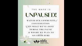 NHFA Unpausing Conversation  May 12 2023 [upl. by Idieh]