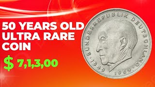 51 YEARS OLD ULTRA RARE GERMAN COIN WORTH A LOT OF MONEY [upl. by Fernyak]