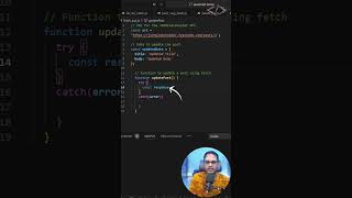 🚀 Fetch API PUT Interview Question 🌐 codewithkg coding javascript [upl. by Kieryt]