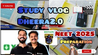 Neet 2025 Study vlogxylem Dheera 2O online 📖✅🎬Repeater neetmotivationmalayalam neetgoals neet [upl. by Ailedo]