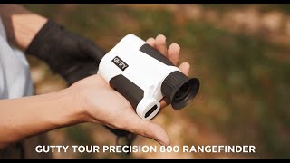 Gutty Tour Precision 800 Rangefinder With Slope Function [upl. by Odnanreh973]