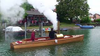 Deutscher Dampfboot Verein Wettfahrt von Dampfbooten auf dem Bodensee [upl. by Jeanelle538]