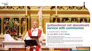 Gottesdienst mit Abendmahl am 2 Sonntag nach Trinitatis 18 Juni 2023 10 Uhr [upl. by Janel37]