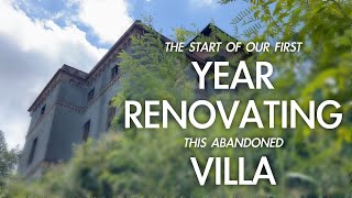 RENOVATION Timelapse Summary 1 The Start Of Our First Year Renovating an Abandoned House in Italy [upl. by Ernestus]