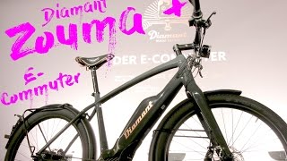 Diamant Zouma Elite  New Generation Ebike  Launch 2017 [upl. by Elysha942]