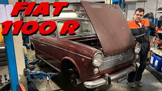 Iniziamo i lavori sulla iconica Fiat 1100R viral new car news newvideo youtube [upl. by Tnilf737]