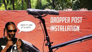 Installing a Dropper Seatpost [upl. by Ostraw]