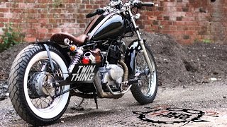 Honda Rebel 125 BLACK Bobber by wwwtwinthingcouk [upl. by Odlo466]