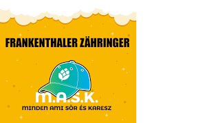 Frankenthaler Zähringer German Beer Premium Német lager sör teszt [upl. by Nelyag]