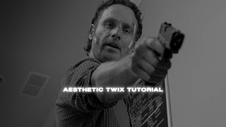 aesthetic twixtor tutorial  after effects [upl. by Efar]