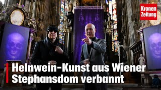 HelnweinKunst aus Wiener Stephansdom verbannt  kronetv NEWS [upl. by Gaut]