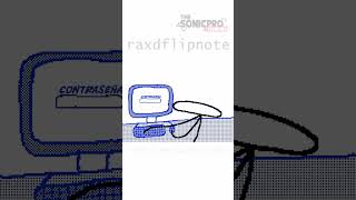 Contraseña  Fandub Español Latino  raxdflipnote Español  short fandub español humor [upl. by Ruel483]