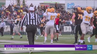 Idaho Vandals hold Spring Game at Eagle High School [upl. by Dibb]