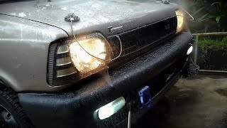 Maruti 800 Headlamp Washer Installation [upl. by Carie]